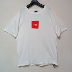 HUFハフ半袖TシャツボックスロゴホワイトサイズLのサムネイル