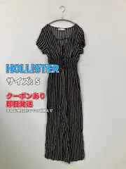 HOLLISTER ホリスター ワンピース S ネイビー ストライプ柄 半袖 ロング・マキシ丈 レディースのサムネイル
