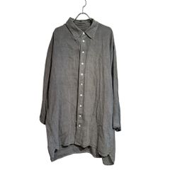 INDIVIDUALIZED SHIRTS USA製 麻100% リネンシャツ - メルカリ
