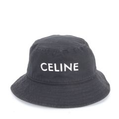 CELINE バケットハット ブラック Lサイズ - メルカリ