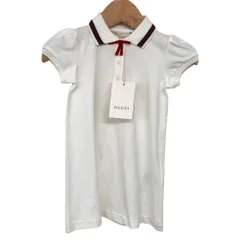 美品/タグ付き/GUCCI/グッチ/ワンピース/サイズ12/18ｍ/イタリア製/女の子/ホワイト/パフスリーブ/RS1958のサムネイル