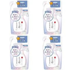 なめらか本舗 泡洗顔(つめかえ用) 180ミリリットル (x 4) 洗顔フォームのサムネイル