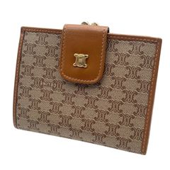 ◆美品/がま口◆CELINE 長財布 二つ折り財布 マカダム柄 トリオンフ セリーヌ 二つ折り財布 マカダム柄 トリオンフ金具 ビンテージ - メルカリ