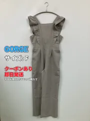 GORGE ジョージ つなぎ/オールインワン F ベージュ フルレングス レディースのサムネイル