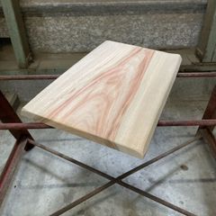 国産楠 一枚板 耳付き 長さ45cm×幅25.5～26cm×厚み2cm サンダー仕上げ