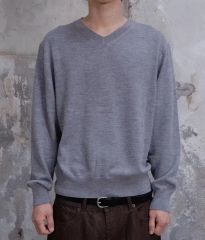 lidnm Si/L V-Neck Knit SLATE GRAY Ｌサイズ Si/L V-Neck Knit SLATE GRAY Sサイズ - メルカリ