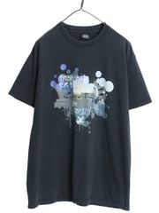80s LORD&TAYLOR バンドカラー 長袖 シャツ メンズ XL / 古着