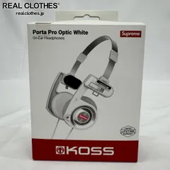 2026年最新】KOSS ヘッドホン supremeの人気アイテム - メルカリ