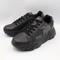 【新色登場】モズ moz MZ3020 ビッグエルク 厚底 スニーカー レディース BLK/GRY 新品のサムネイル