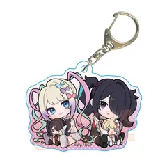 【予約】【新品】NEEDY GIRL OVERDOSE ぎゅぎゅっとアクリルキーホルダー 超てんちゃん＆あめちゃん【正規品】のサムネイル