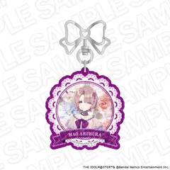 【予約】【新品】学園アイドルマスター アクリルキーホルダー 有村麻央 floral dress ver.【正規品】のサムネイル