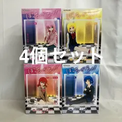未開封 ぼっち・ざ・ろっく ふぃぐきゅーぶ 山田リョウ 伊地虹夏 喜多郁代 後藤ひとり フィギュア 4個セット SF7019 c107のサムネイル