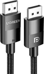UGREEN ゲーミング 8K Displayport ケーブル DP1.4規格 【VESA認証】 ディスプレイポート ケーブル HDR対応 8K@60HZ/4K@144Hz/2K@240Hz 32.4Gbps ハイスピード DPケーブル ナイロン編み PCのサムネイル