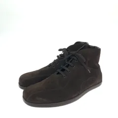Ermenegildo Zegna エルメネジルドゼニア ハイカットスニーカー 表記サイズ:8 1/2EE スエード    ブラウン メンズ / 240001202923のサムネイル