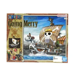 【新品・未開封】ワンピース ゴーイング・メリー号 プラモデル ONE PIECE Going Merry 全長約280mm BANDAI NAMCO (#D00144)のサムネイル
