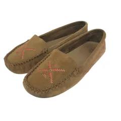 UGG アグ モカシンシューズ 表記サイズ:24cm ステッチ/スエード    ブラウン レディース / 240001206748のサムネイル