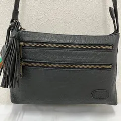 4052　IBIZA　イビサ　イビザ　ショルダーバッグ　ブラック　黒　小さめ　ミニ　レザー　レディースのサムネイル