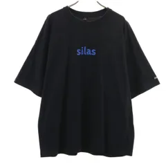 SILAS サイラス バックプリント 半袖 Tシャツ L ブラック メンズ 古着のサムネイル