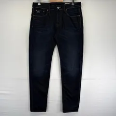 古着 ジースターロゥ G-STAR RAW デニム パンツ Gパン ワンポイント刺繍ロゴ ボタンフライ 5ポケット デニム w32 L34  ブルー系 メンズのサムネイル