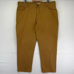 古着 カーハート Carhartt ダック パンツ ツールポケット 大きいサイズ ジッパーフライ ワンポイントロゴ w40 L32  ブラウン系 メンズのサムネイル