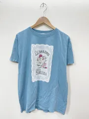 Lily Brown リリーブラウン プリントTシャツ 半袖 カットソー sizeF/水色  ■◆レディースのサムネイル