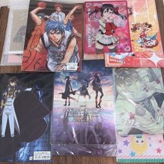 おまとめセット】アニメ キャラクターグッズ クリアファイル ラブ