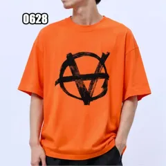M VETEMENTS ヴェトモン オーバーサイズ ダブル アナキ ロゴ 半袖 Tシャツのサムネイル