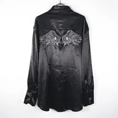 NieR CLOTHING ニーア 長袖シャツ サテン 羽のサムネイル