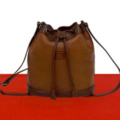 格安)Burberrys(バーバリー)ショルダーバッグ 巾着 キャメル - メルカリ