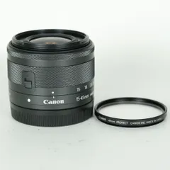 [良品 | フィルター付] Canon EF-M15-45mm F3.5-6.3 IS STM [グラファイト] | Canon EF-Mマウントのサムネイル