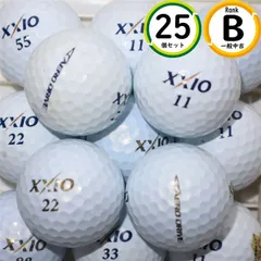 飛距離重視 ダンロップ XXIO エアロドライブ 25球 Bランク 飛距離性能・やわらかい打感・スピン性能 ロストボール 送料無料のサムネイル