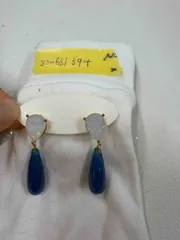 cui-cui ブルーオパールK10ピアス 翡翠（ヒスイ）のサムネイル