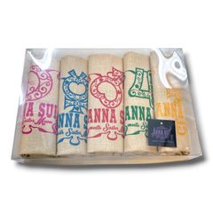 미품 ANNA SUI × 미소녀 전사 세일러 문 안나수이 콜라보 런천 매트 세트 식기 고고 헌옷 센트럴 파크 나고야점 25 No.구2432