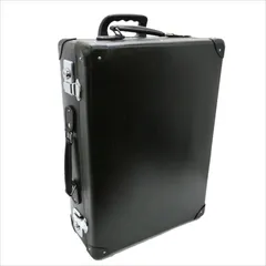 【ABランク/鍵付き】GLOBE-TROTTER/グローブトロッター センテナリー/スモールキャリーオン MADE IN ENGLAND/英国製 キャリーケース トロリー  ブラック/黒  69のサムネイル