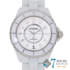 137822 CHANEL シャネル H2423 ホワイトシェル セラミック 自動巻き 純正ボックスのサムネイル