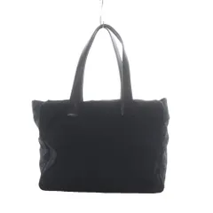 シャネル CHANEL ニュートラベル トートバッグ 黒 ブラック ナイロン ■GY12 /RI ■OS ■OHのサムネイル