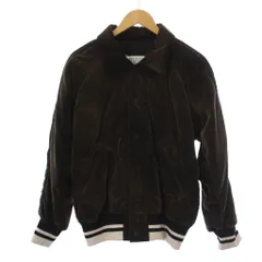 メゾンマルジェラ Maison Margiela 22AW Velvet bomber jacket ベルベットボマージャケット ブルゾン 48 茶 S50AM0565 /KH2のサムネイル