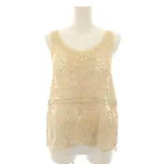ジャーナルスタンダード ラックス JOURNAL STANDARD LUXE 25SS レースMIXノースリーブブラウス タンクトップ 花柄 ベージュ 25050440016210 /YTのサムネイル