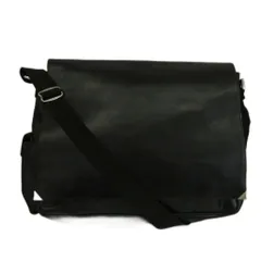 ジバンシィ GIVENCHY ショルダーバッグ メッセンジャー レザー フラップ 黒 ブラック /XZ ■GY11のサムネイル
