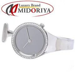 Georg Jensen ジョージジェンセン トールン Torun XS ダイヤモンドベゼル 3575620_0 336 【正規店購入/磨き済/電池交換済】【中古】 腕時計 レディース ステンレススチール/40490のサムネイル