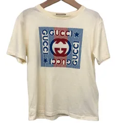 GUCCI/グッチ/ロゴTシャツ/イエロー/サイズ6/イタリア製/RS1960のサムネイル