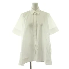 サルヴァトーレフェラガモ Salvatore Ferragamo シャツ ブラウス 半袖 コットン 38 白 ホワイト 0384-003 0731833 /KUのサムネイル