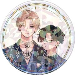 [중고] 배지 핀즈 스에히로 마치 일러스트 (등신) [.Bloom & 멜로키스전 2026 홀로그램 캔 배지 01. 신작 일러스트]
