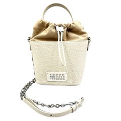 訳アリ】Maison Margiela 5AC バケット アーモンド ゴールド - メルカリ