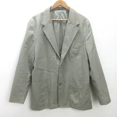 g■エディーバウアー/EDDIEBAUER テーラードジャケット/コットン【L】カーキ系/men's/86【中古】■のサムネイル