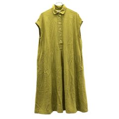 美品】45R ジンバカノコポロドレス イエロー ロング - メルカリ