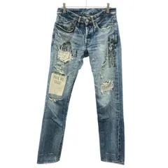 HYSTERIC GLAMOUR ヒステリックグラマー 小窓デニムパンツ  インディゴブルー 28のサムネイル