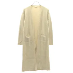 AURALEE オーラリー Long Rib Knit Cardigan  ロングリブニットカーディガン A5AC06RK アイボリー 0のサムネイル