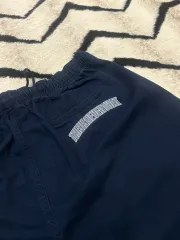L ディスイズネバーザット バミューダ コットン パンツ / 濃紺のサムネイル