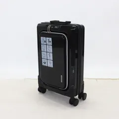 [1-3泊向けサイズ]LEGEND WALKER 6031 フィット 15L/拡張時35L ハードスーツケース 6031-47-bk  クリスタルブラック 整備済みアウトレット品 [良い(B)]のサムネイル
